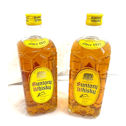 554 - 2 bottles of Japanese Suntory Whisky  40% 700ml