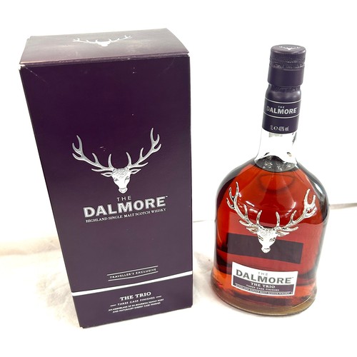 572 - Sealed bottle of Dalmore Trio Three Cask Finishes whisky, 1L