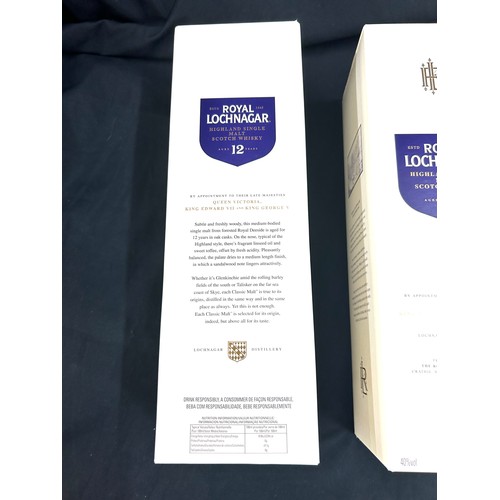 568 - 2 bottles of Royal Lochnagar 12 Years old single malt Scotch whisky, 70cl