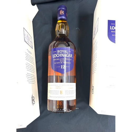 568 - 2 bottles of Royal Lochnagar 12 Years old single malt Scotch whisky, 70cl