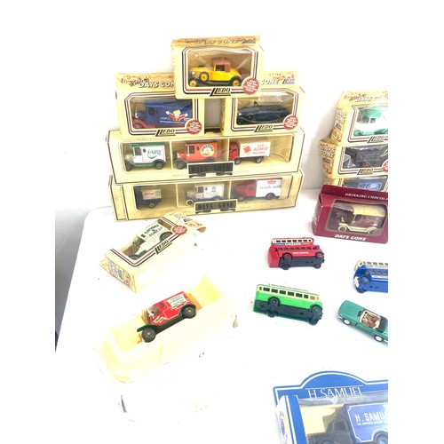 70 - Selection of assorted diecast cars includes Days gone, Lledo etc