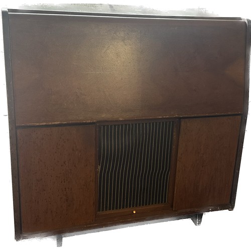 352 - Vintage ferrant 455 radiogram in working order measures approx 34 inches tall 35 inches wide and 18 ... 