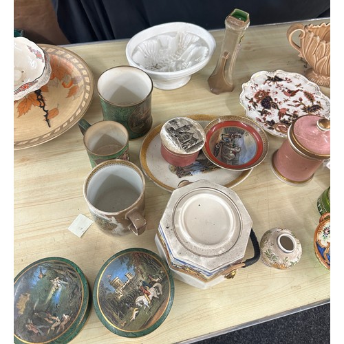 209 - Large selection of pottery miscellaneous to include Wedgwood, Coalport, Delft etc