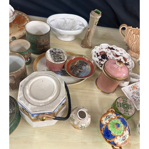 209 - Large selection of pottery miscellaneous to include Wedgwood, Coalport, Delft etc