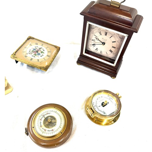 78 - Selection of vintage and later clocks to include mantel, novelty etc