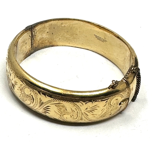 500 - A 9ct Rolled Gold Bangle (27g)