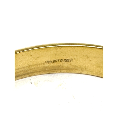 495 - Two 9ct Rolled Gold Bangles (42g)