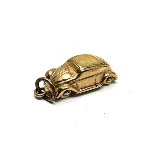 116 - 9ct Gold Car Charm Pendant (1g)