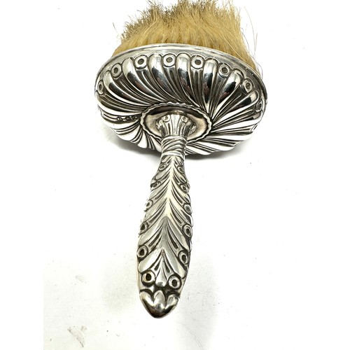 23 - antique silver crumb brush