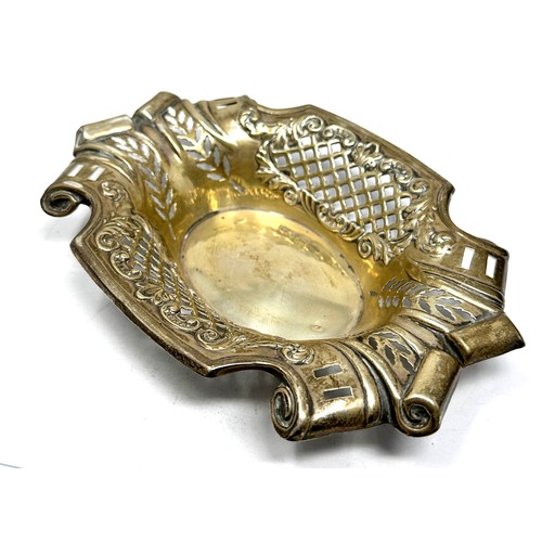 6 - Antique silver bon bon dish