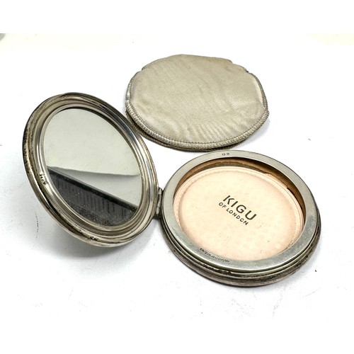 39 - .925 sterling silver kigu compact