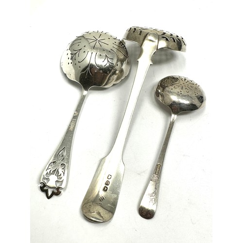 22 - 3 x .antique silver sifters