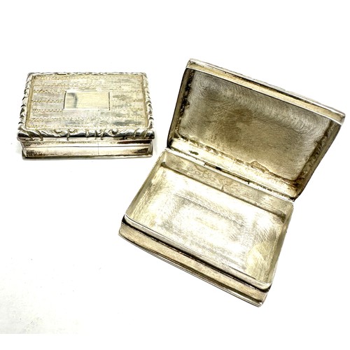 49 - 2 x .925 sterling pill boxes