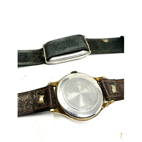 2 Vintage gents Benson wristwatch the watches are not ticking
