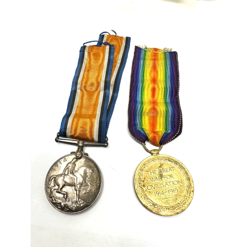 ww1 medal pair to 230 pte a colclough worcester reg