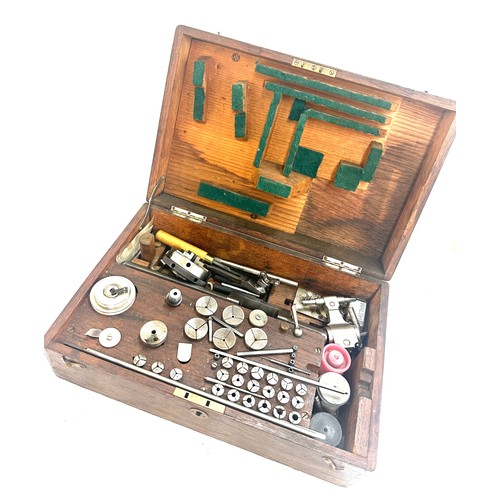 31 - Vintage boxed set of watch makers tools