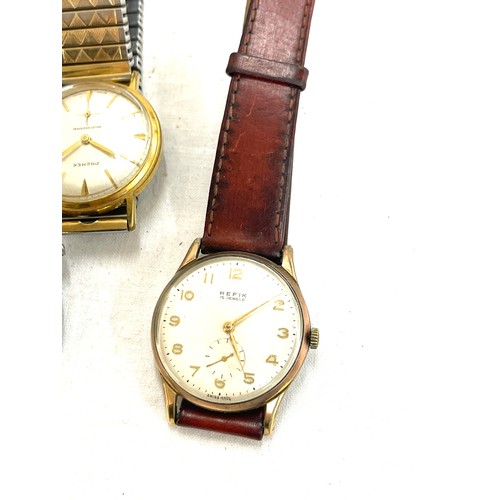 440 - 3 Vintage watches Tissot Seastar automatic, Hefix and Premex