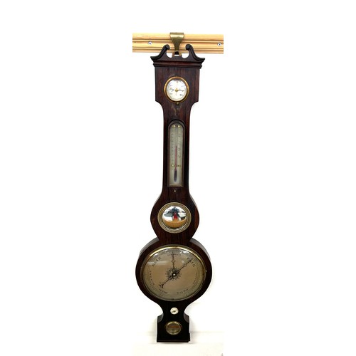 424B - Vintage wall hanging barometer