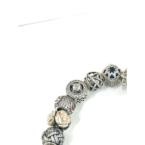 493 - Pandora bracelet and keyring