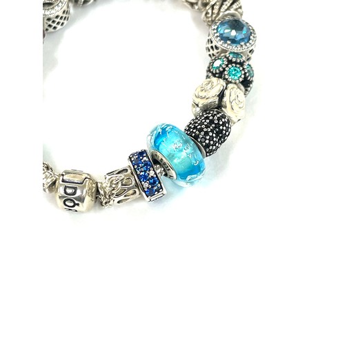 493 - Pandora bracelet and keyring