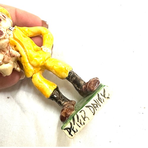 33 - Large selection of Will Young pottery figures includes Dan'l Whiddon, Jan stewer etc