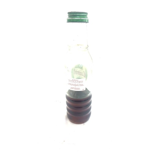 16 - Vintage Castrol oil glass bottle and contents