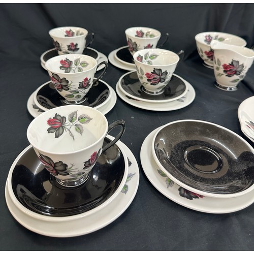 544 - Part Royal albert Masquerade tea service