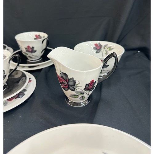 544 - Part Royal albert Masquerade tea service