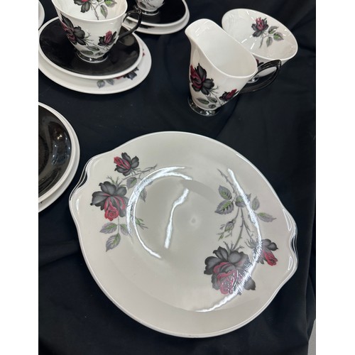 544 - Part Royal albert Masquerade tea service