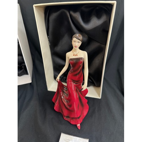 6 - 2 Boxed Royal Doulton Lady figures includes Samantha HN5260 and Royal Doulton Alyssa HN5525