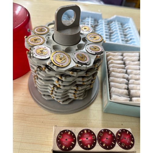 583 - Large selection of assorted watch parts