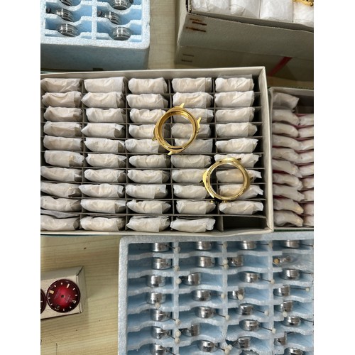 583 - Large selection of assorted watch parts