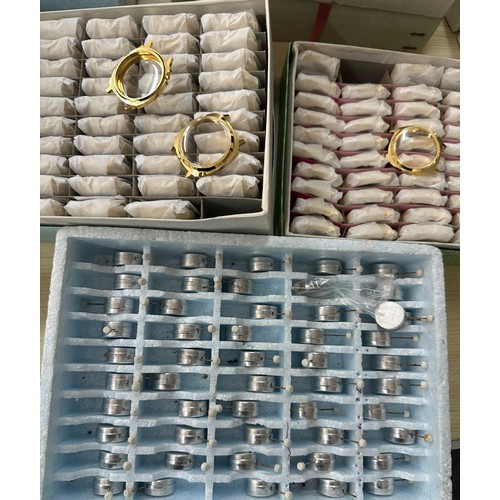 583 - Large selection of assorted watch parts