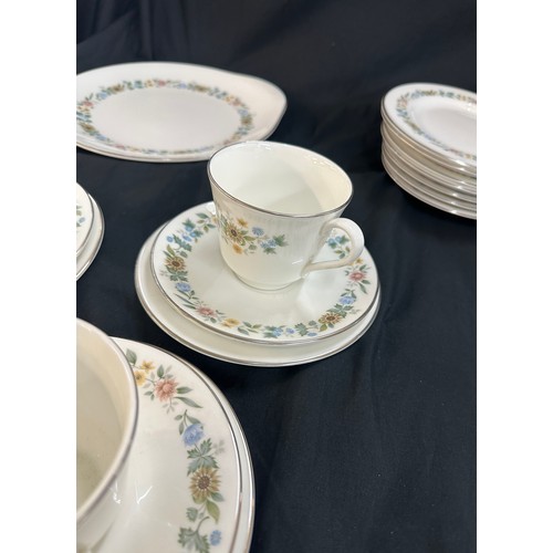 198 - Royal Doulton part tea set Pastorale H5002