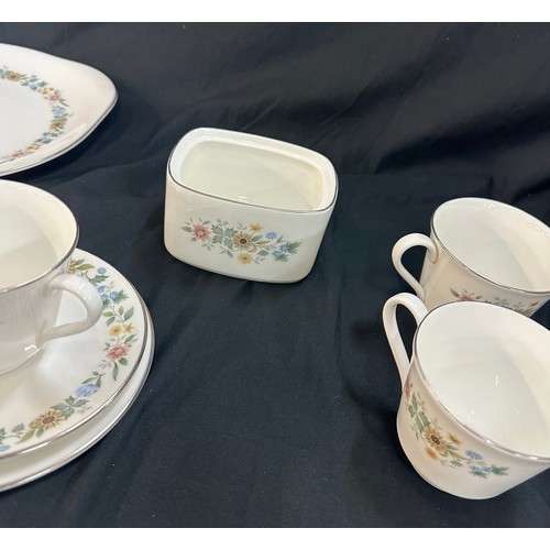 198 - Royal Doulton part tea set Pastorale H5002