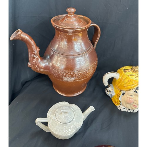 183 - Large selection of assorted vintage and later tea pots