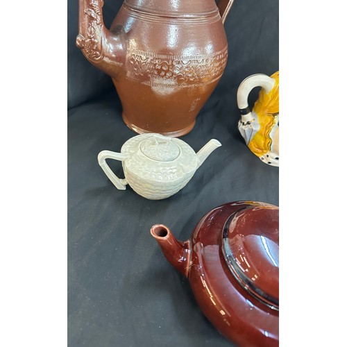 183 - Large selection of assorted vintage and later tea pots