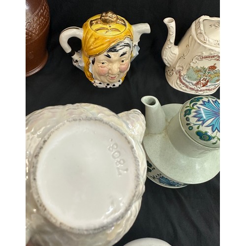 183 - Large selection of assorted vintage and later tea pots