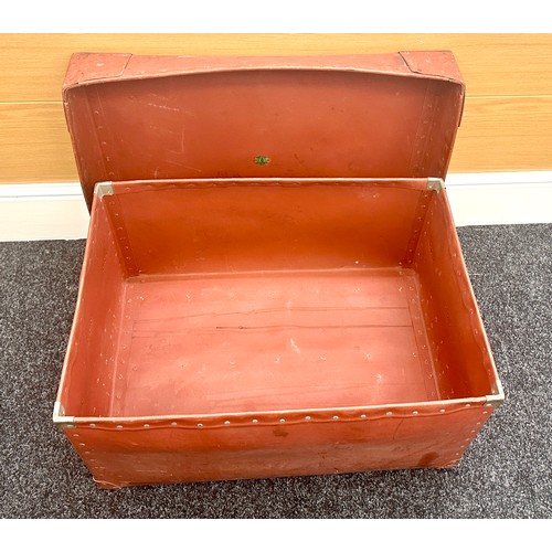 114 - Large laundry box - clarks of retford 1964 measures approximately 13 inches tall 27inches wide 19 in... 