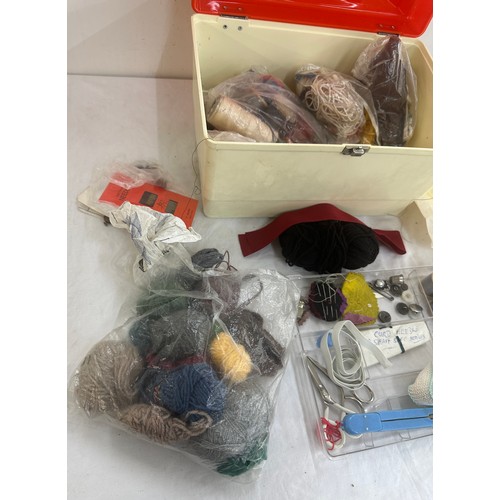 36 - Large selection of accessories includes string, needles etc