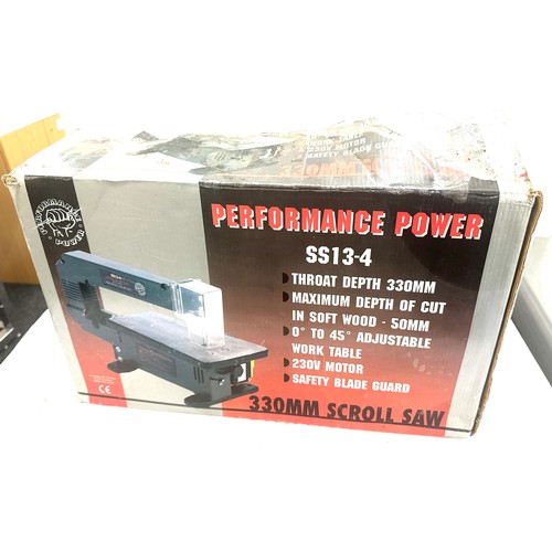 237 - Perfomance power ss13-4 330mm scroll saw, untested