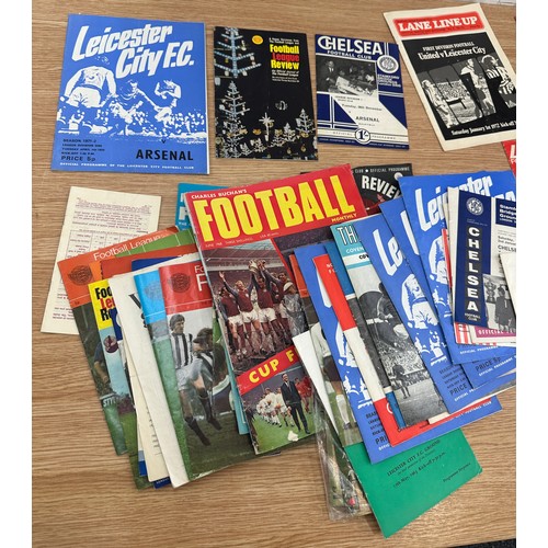 96 - Selection of 1960s football programs