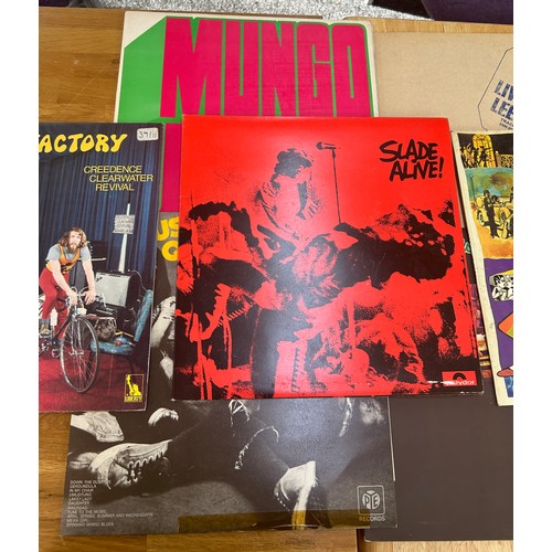 50 - Selection of assorted records includes Status Quo, The Beatles, the Rolling Stones, The Who etc