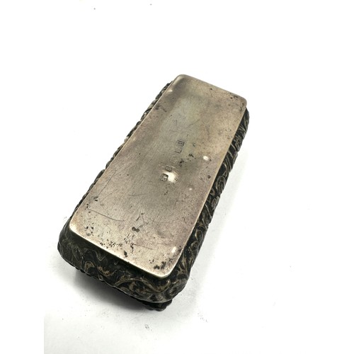 17 - Antique silver  trinket box