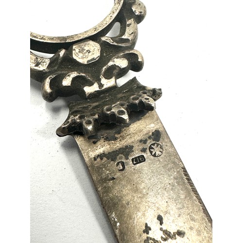 16 - maltese.900 silver letter opener