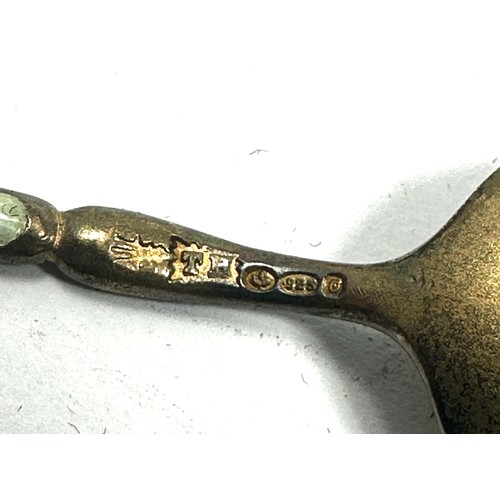 52 - 6 x .925 enamel teaspoons enamel wear