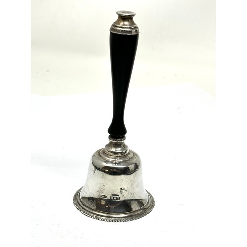 60 - .925 sterling table bell working