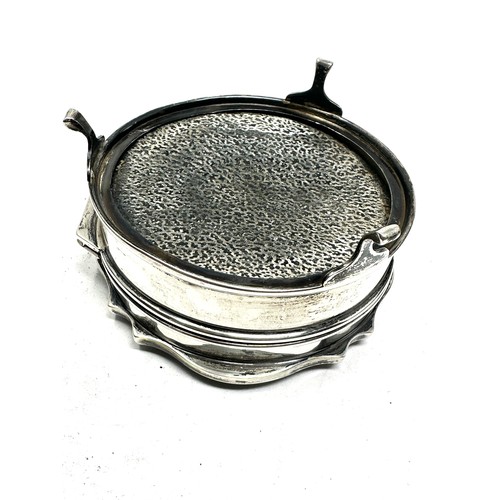 7 - antique sterling silver jewellery trinket box