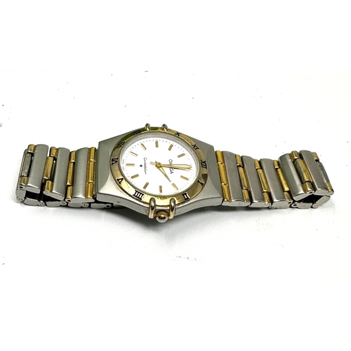 Omega constellation watch battery replacement hot sale