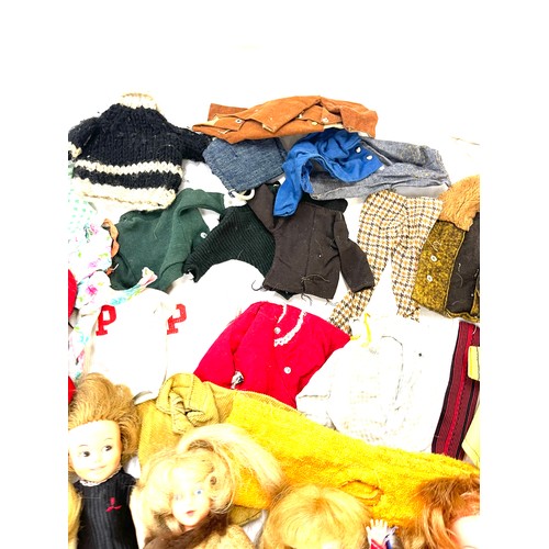 50 - Selection of vintage dolls and accessories to include Sindy, Patch, Tressy, Penny Brite, Walker Sind... 